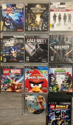 PS3 Game Lot – 11 Games( description )