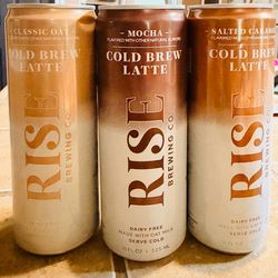 🔥 RISE Coffee | Cold Brew Latte – Cases for Sale! 🔥