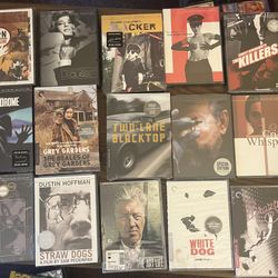 Criterion  Lot Of 15 DVDs