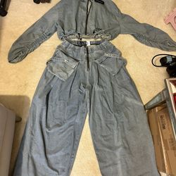 Women’s XL Denim Outfit 