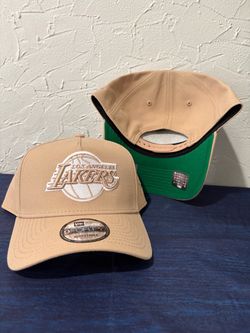 NBA New Era 9Forty a frame LA Lakers tan Snapback Cap