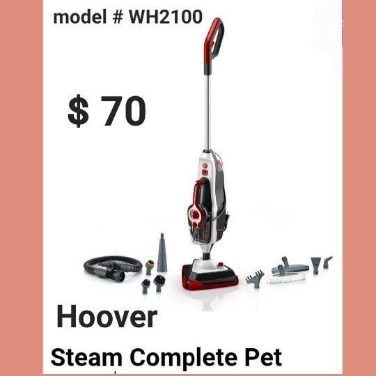 New Hoover Steam Complete Pet