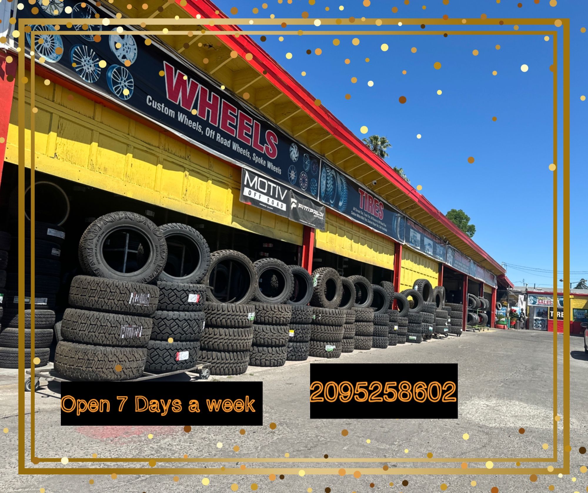 HUGE SALE ON WHEELS TIRES LIFT KIT & Alignment…