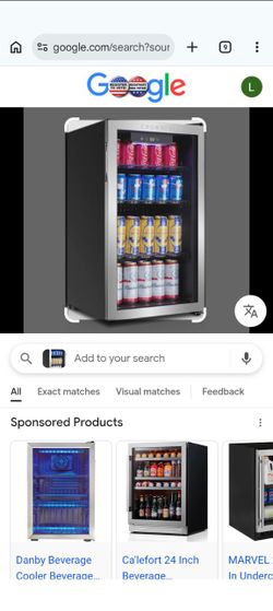CROWNFUL Beverage mini fridge
