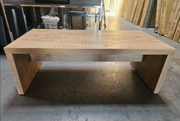 Roughewn coffee table
