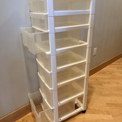 Stackable Storage Bins (44-1/2” Tall x 12-1/2” Wide x 6” Deep)
