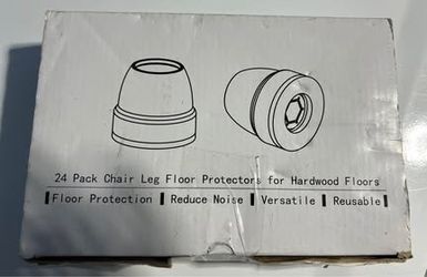 Box Of 24 Chair Leg Covers 