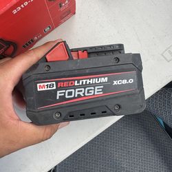Milwaukee M18 8.0 Forge Battery