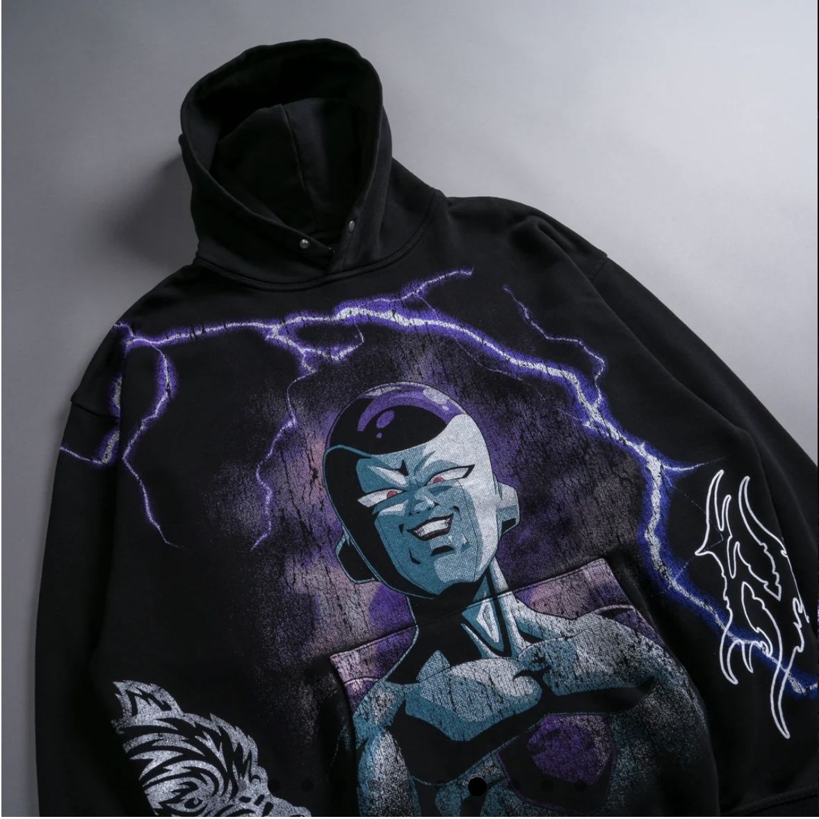 DARC SPORT X DRAGON BALL Z (DBZ) X FRIEZA ENERGY HOODIE- X LARGE