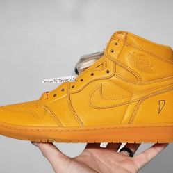 Nike Air Jordan 1 High Retro OG Gatorade Orange Peel 2017 Size 11 DS NEW IN BOX