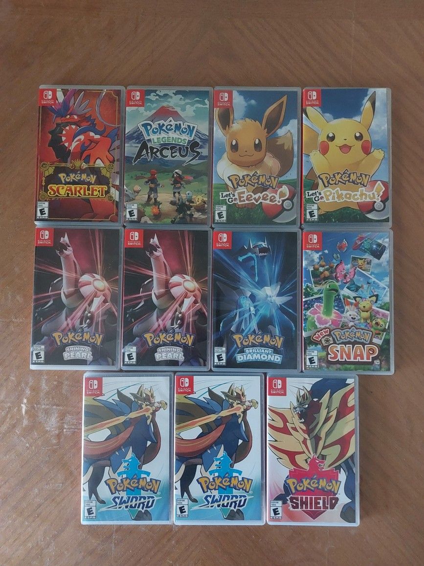 Pokemon Nintendo Switch Games