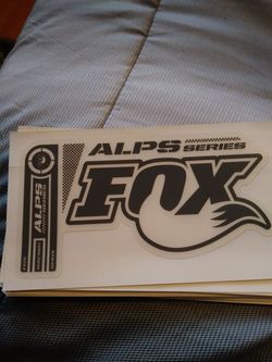 Fox Racing stickers $2 each.. $20 for all