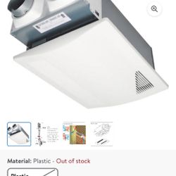 New Panasonic Whisper Comfort Exhaust Fan 