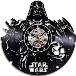 New-Star Wars Darth Vader Vinyl Record Wall Clock