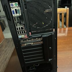 Slightly used gaming pc with usb wifi adapter and power cable.