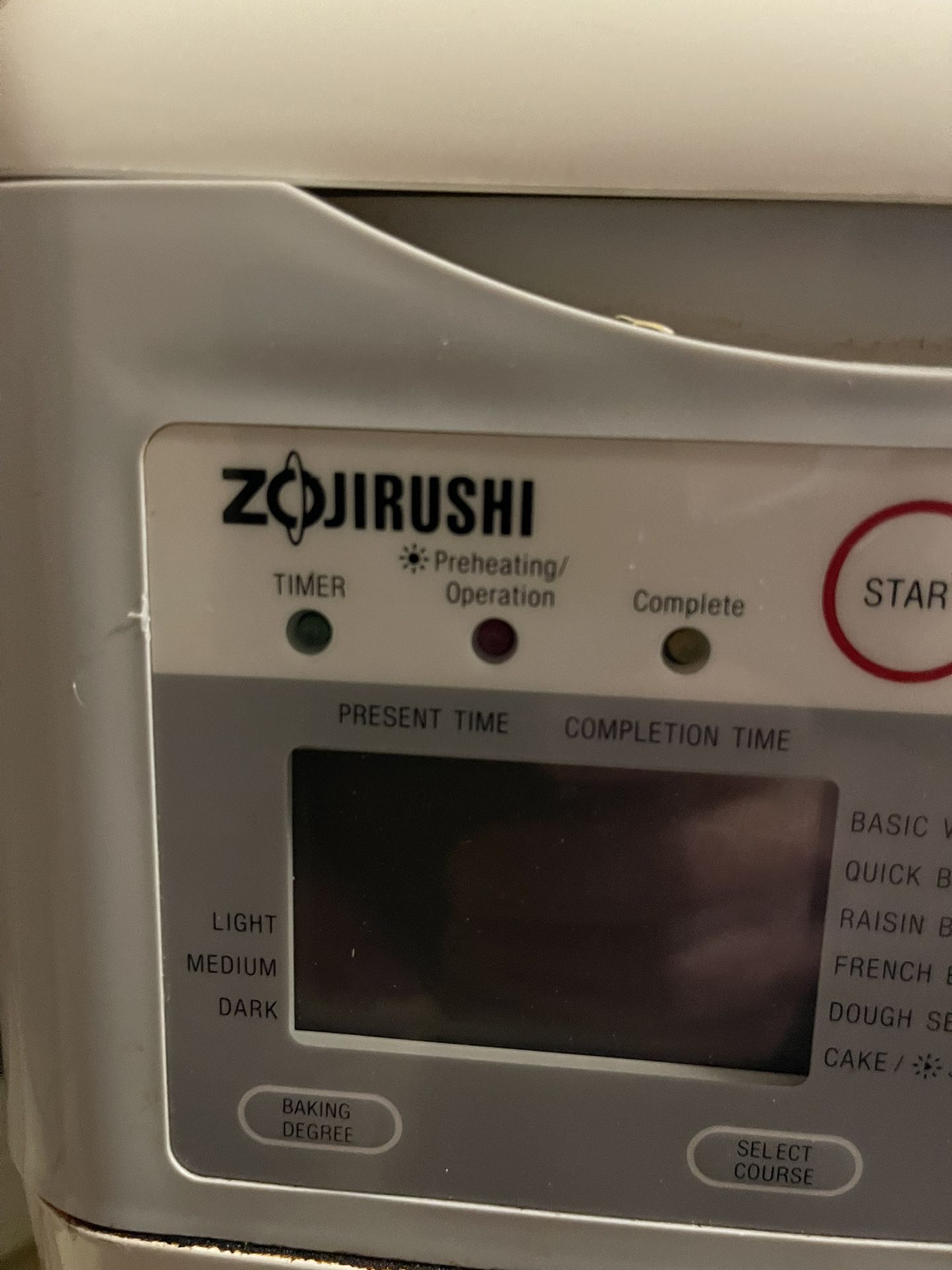 Zojirushi Bread Maker 