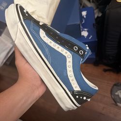 Vans Old Skool 36 Pearlized Blue size 7.5M/9W