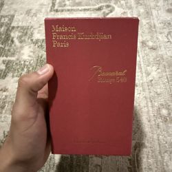 Maison Francis  Kurkdjian Paris Baccarat Rouge 540