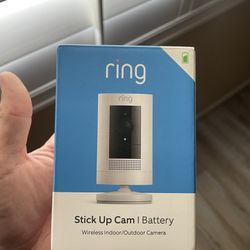 Ring Stick Up Camera $50 Firm. Still Sealed!