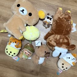 7x Random Plushies Great for Game Prizes for Kids | $60 For All OBO