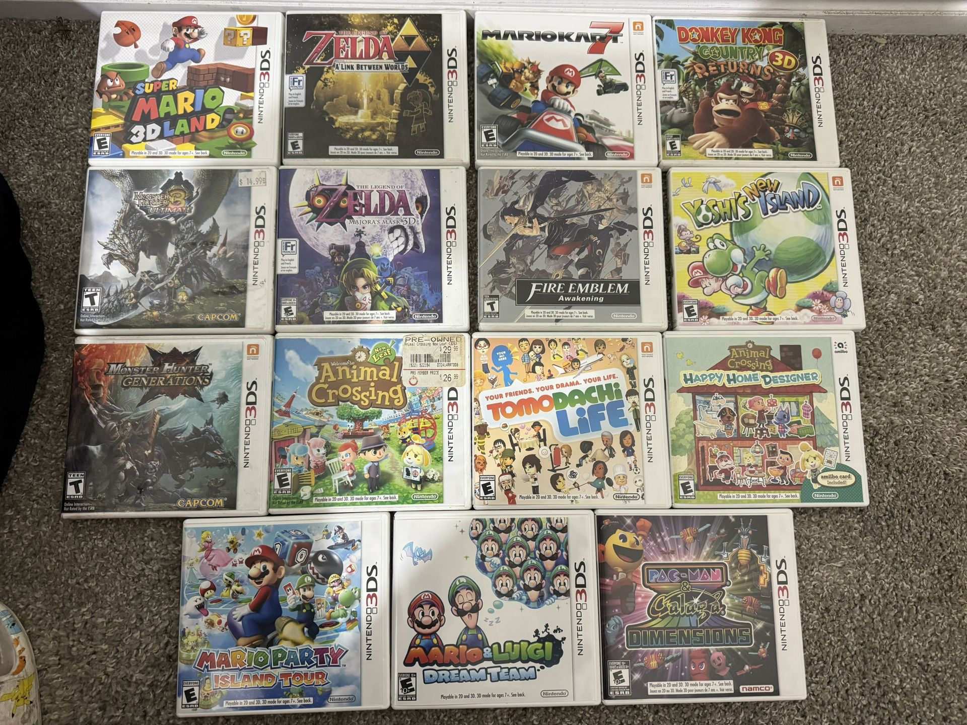 Nintendos Ds, Ds Lite And 3DS With Games 
