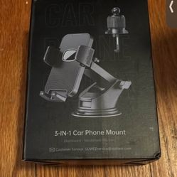 3-In-1 Car Mount