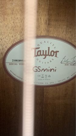 TAYLOR mini GS Koa wood