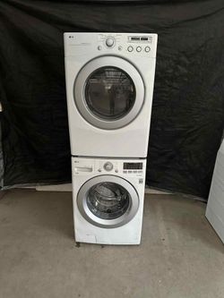 LG washer and gas dryer