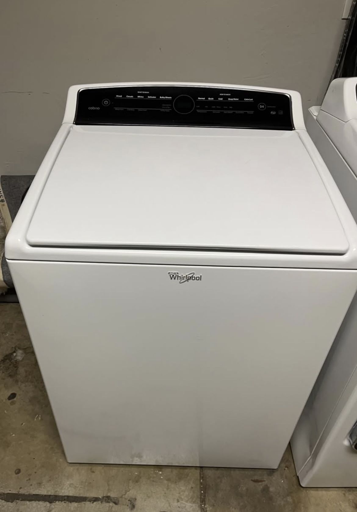 Whirlpool Cabrio Washing Machine