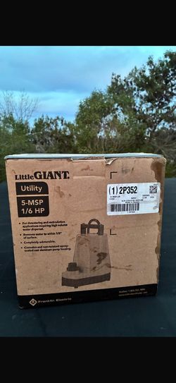 little giant utility pump