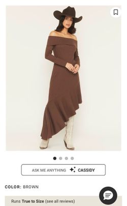 Shyanne brown dress