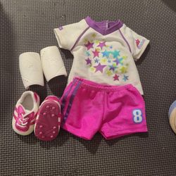 American Girl Doll Soccer Outfit