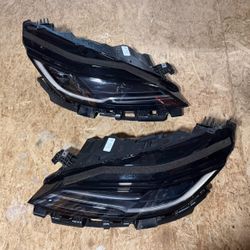 2024-2027 OEM Tesla Headlight Matrix LED Passenger And Driver Side