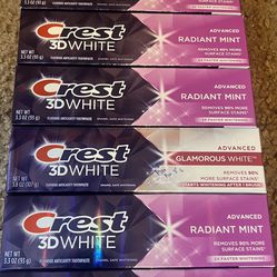 Crest 3 D White Toothpaste 10/$20