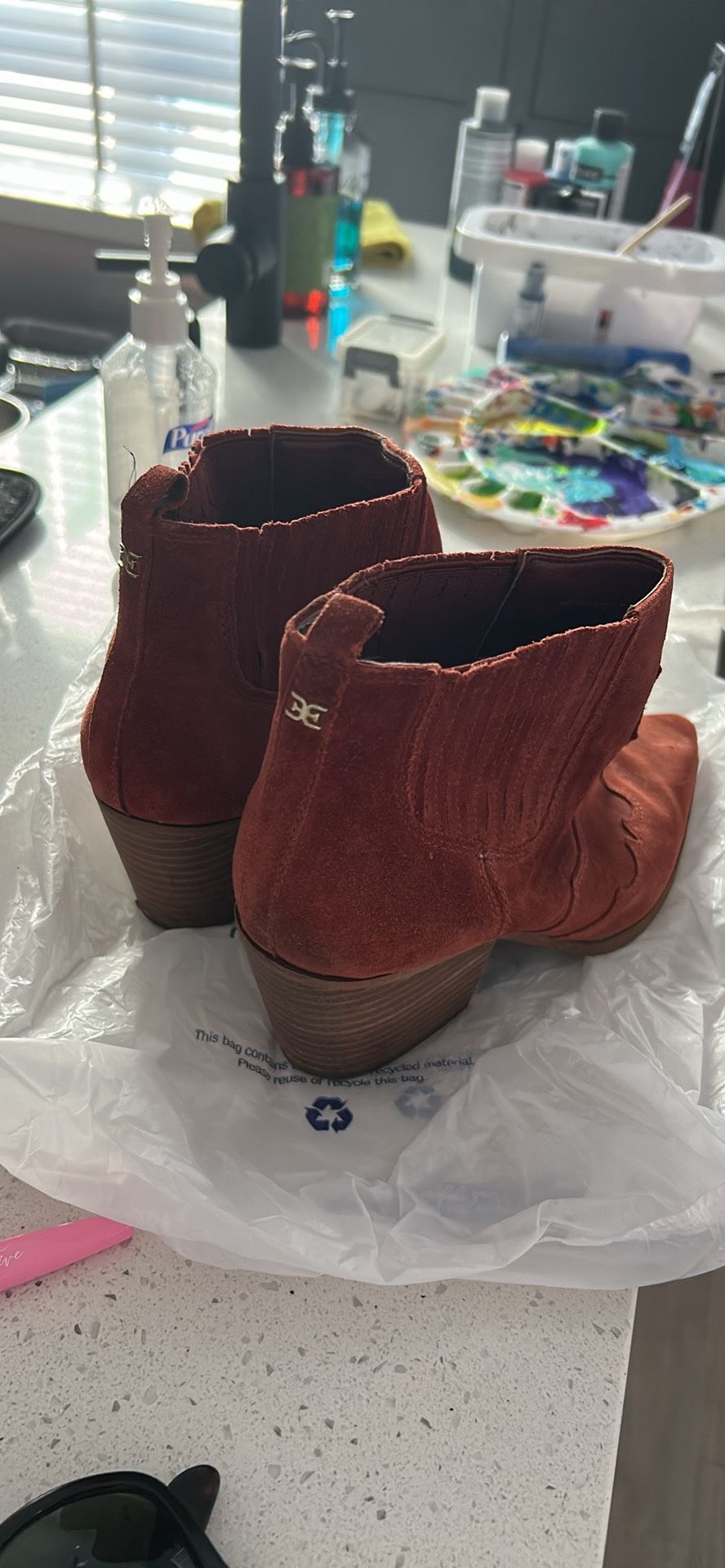 Sam Edelman Booties Size 8