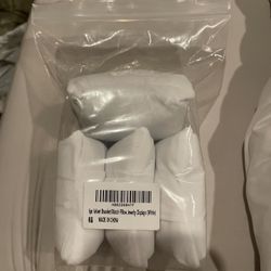White Velvet Bracelet/Watch Pillow