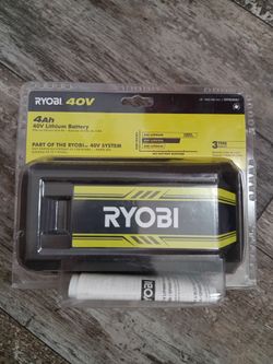 RYOBI 40V BATTERY