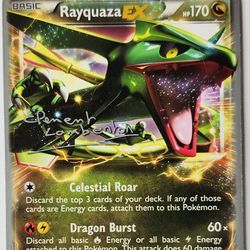 Pokémon Rayquaza Ex $10