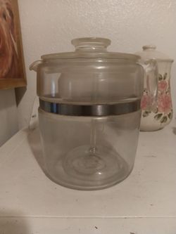 Vintage Pyrex Glassware Percolator 