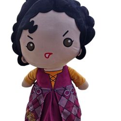 Disney Hocus Pocus Winifred Sanderson plush 24" door greeter.