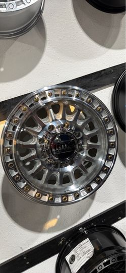 18x9 wheels tires new KMC 552 new 8x180