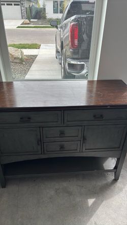 Farmhouse Buffet Sideboard with Drawers