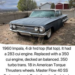 1960 Chevy Impala 