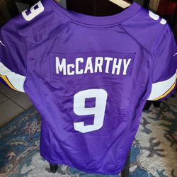 *NEW* Nike NFL JJ McCarthy Minnesota Vikings Jersey Size Womens Large With Tags