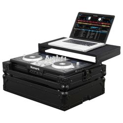Odyssey FZGSMIXDECKEXBL Flight Case for Numark Mixdeck Express with Glide Platform - Black