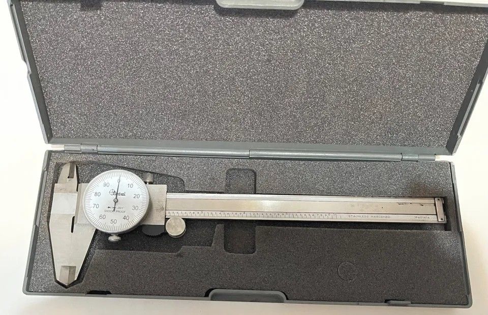 Central Tools Dial Caliper w/ Hard Case