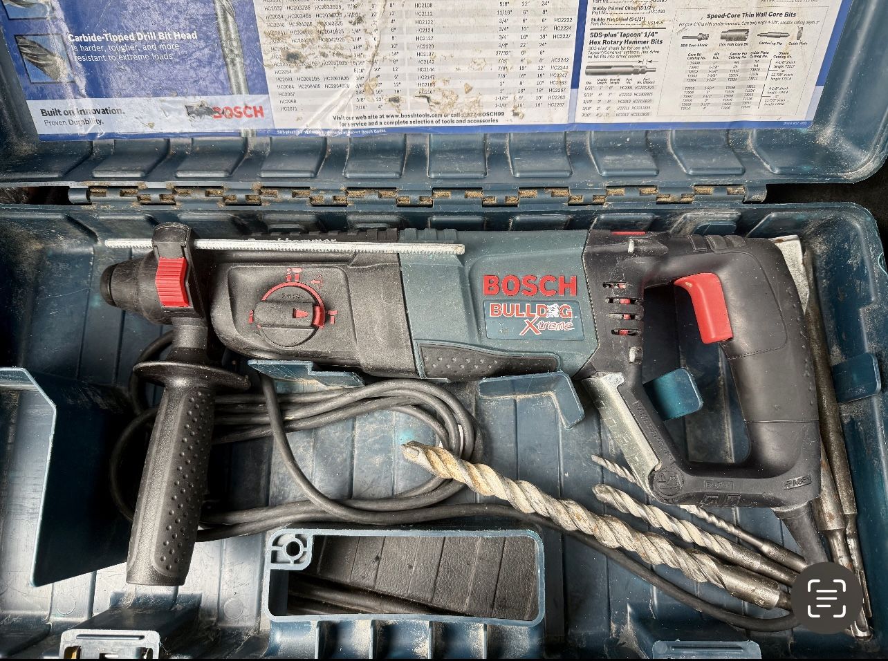 Bosch Rotary Hammer SDS Plus  