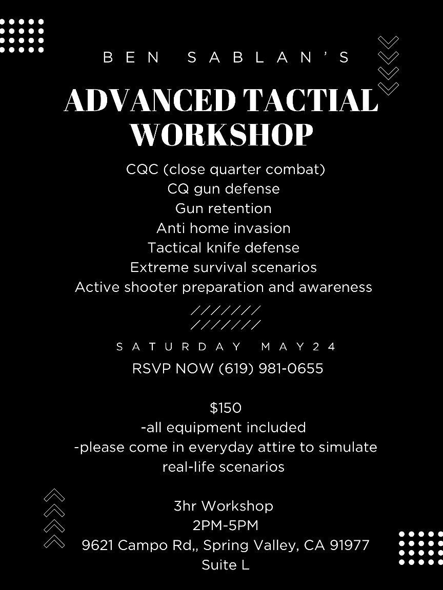 Advanced Tactical Workshop