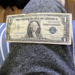 1935 Blue Note 1 Dollar Bill 