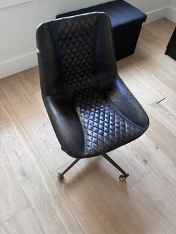 Restoration hardware Leather Desk Chair